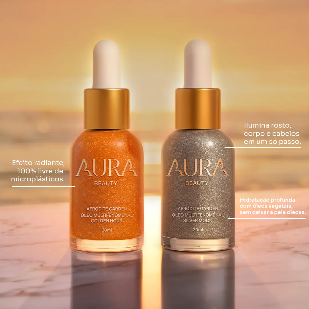 Duo Óleos Multifuncionais - Afrodite Garden 2x30ml