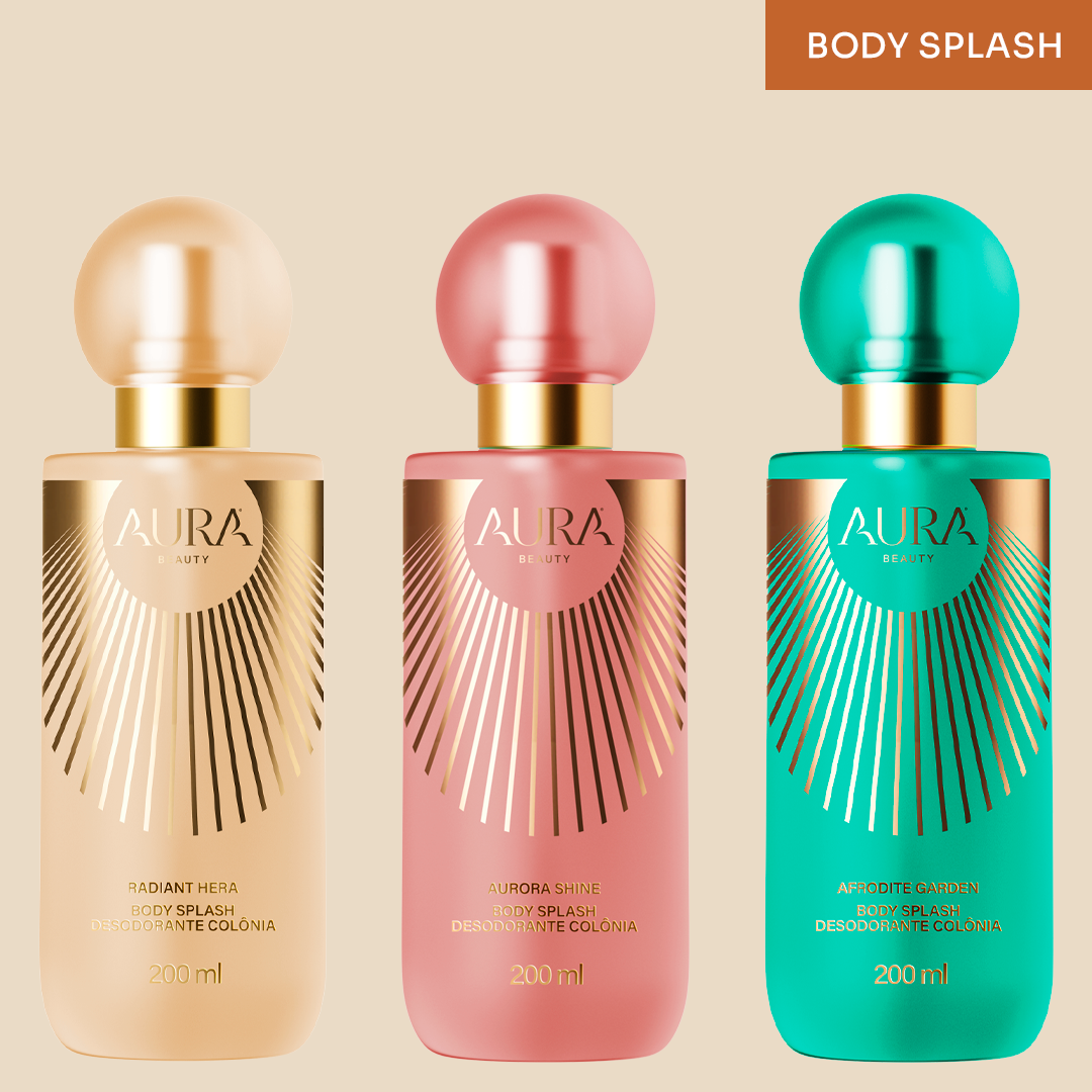 Kit Trio de Body Splashes
