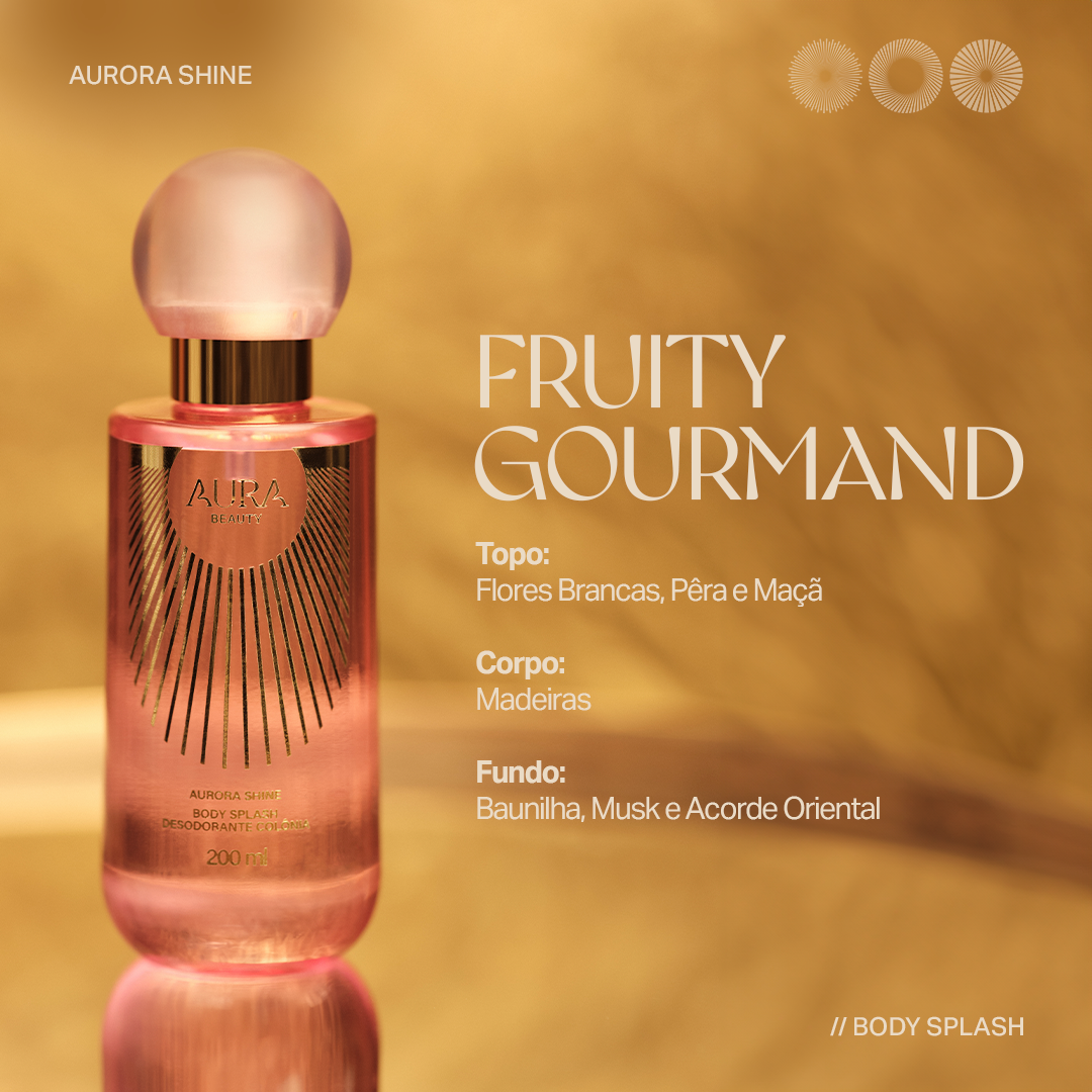 Body Splash Aurora Shine 200ml