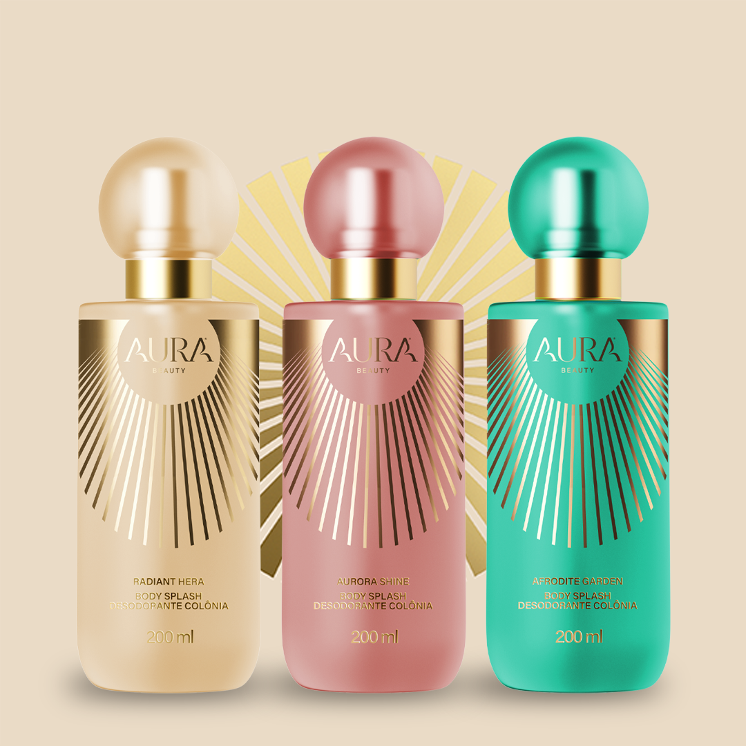 Kit Trio de Body Splashes