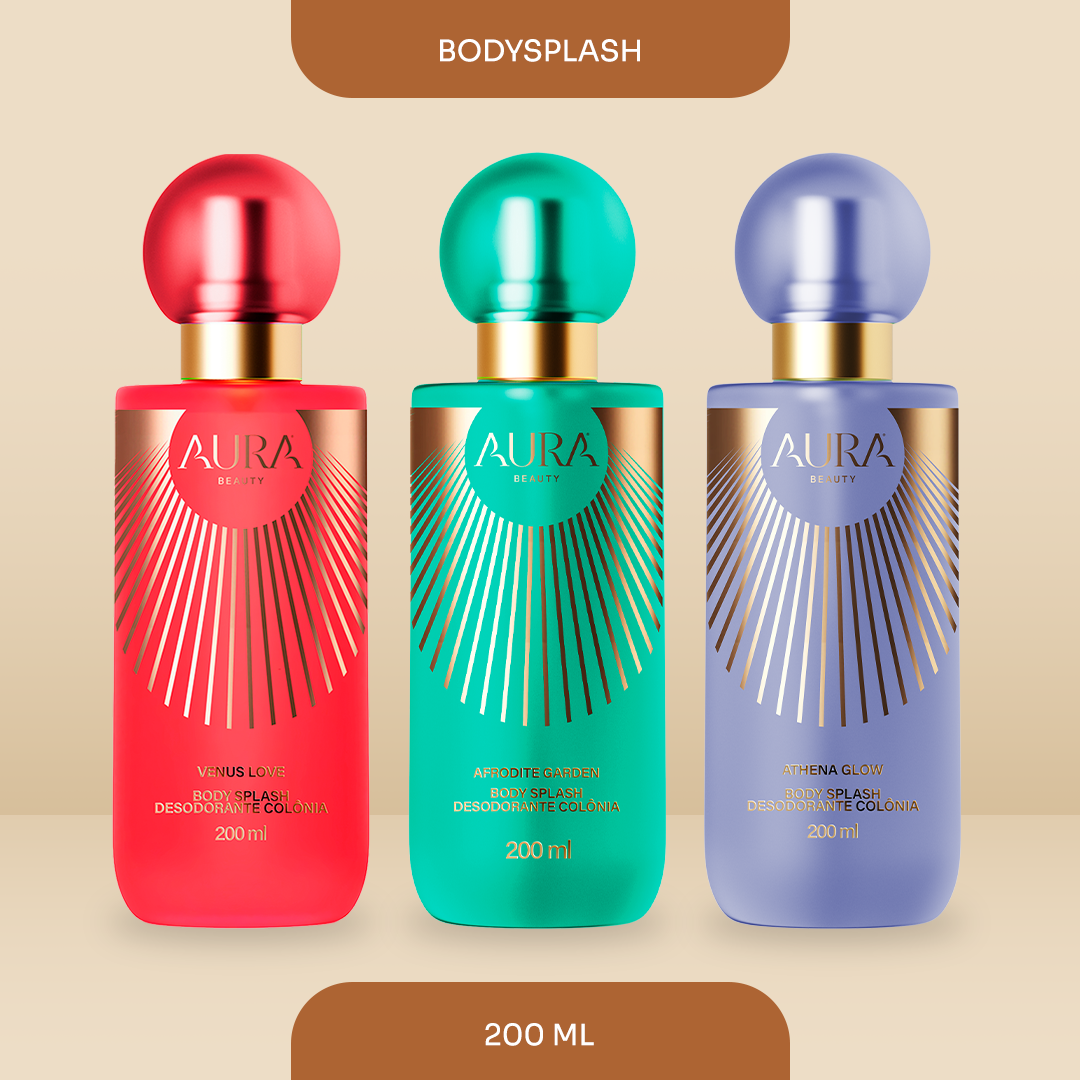 Kit Trio Body Splashes Divino