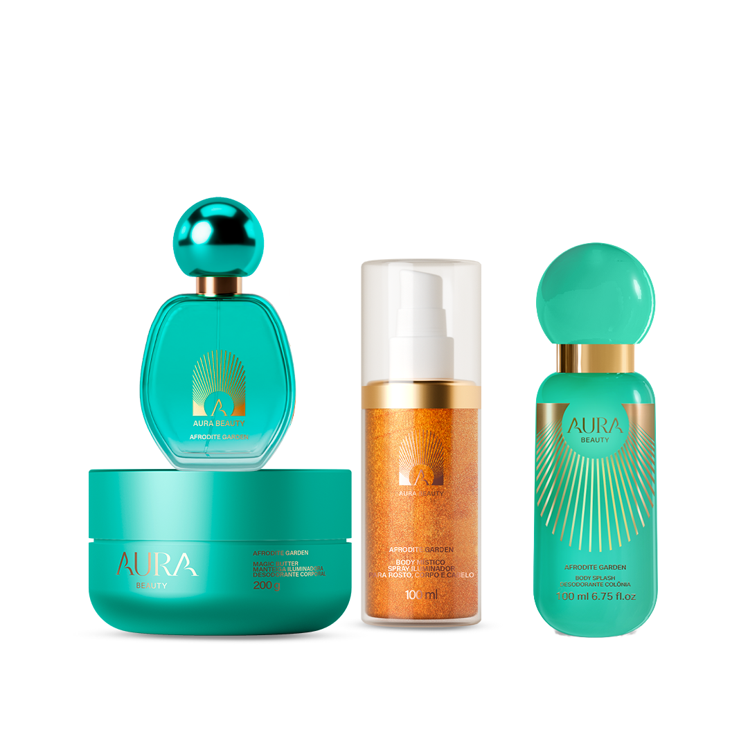 Kit Afrodite Garden - Ganhe Body Splash 100ml