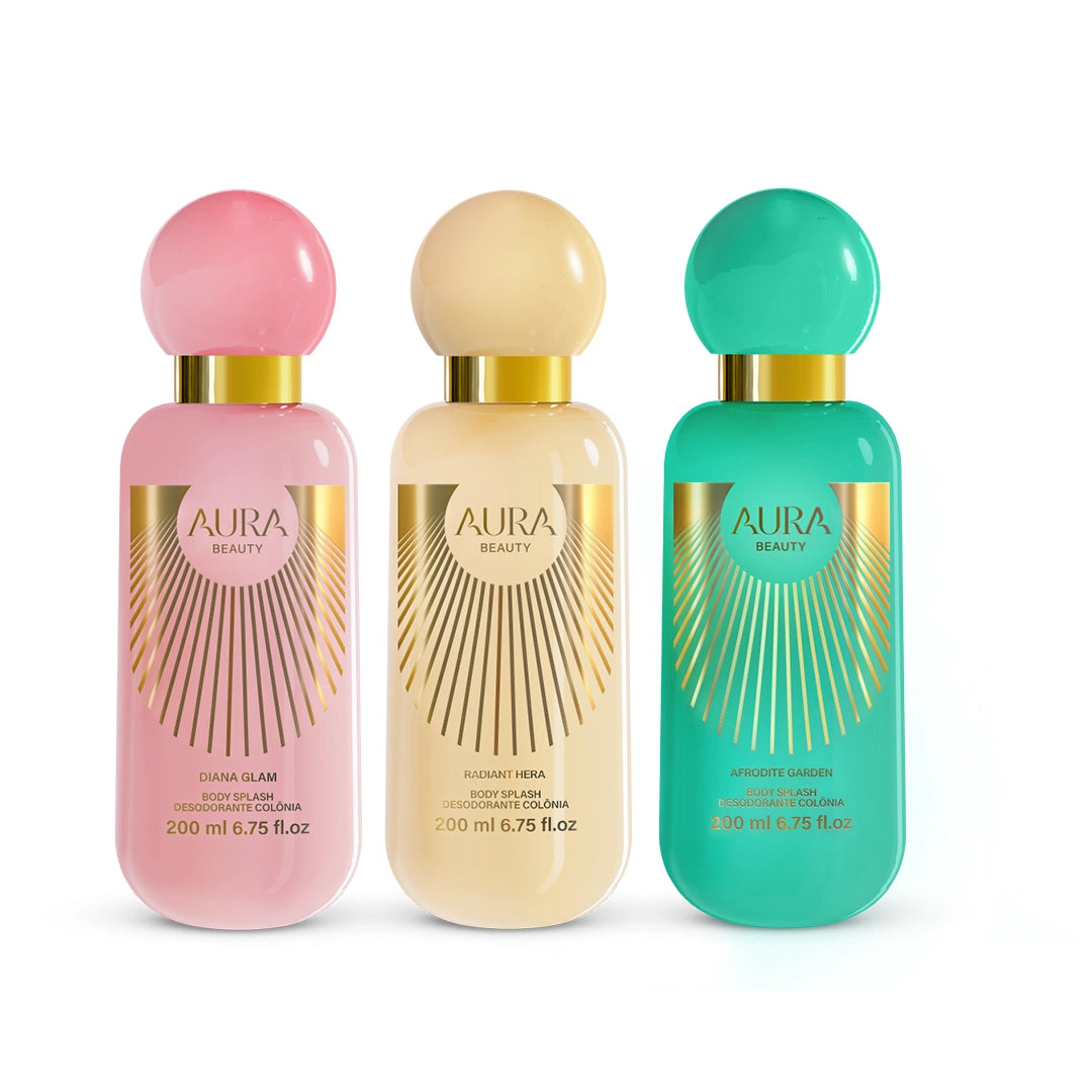 Kit Trio de Body Splashes