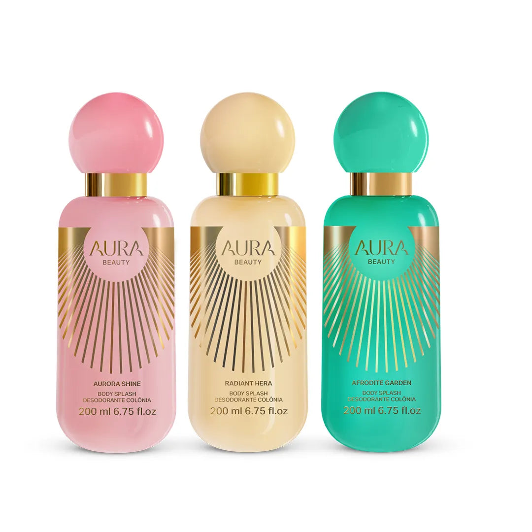 Kit Trio de Body Splashes