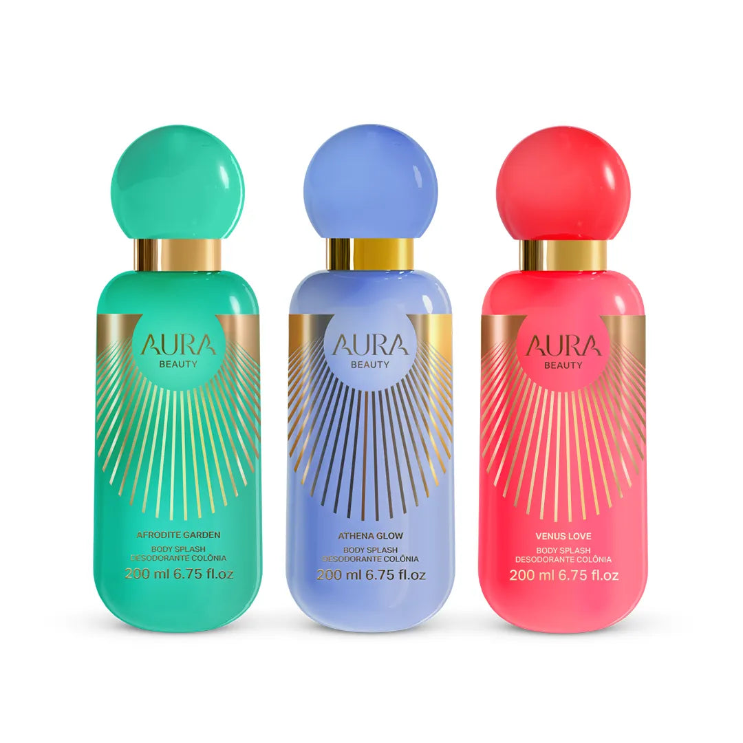 Kit Trio Body Splashes Divino