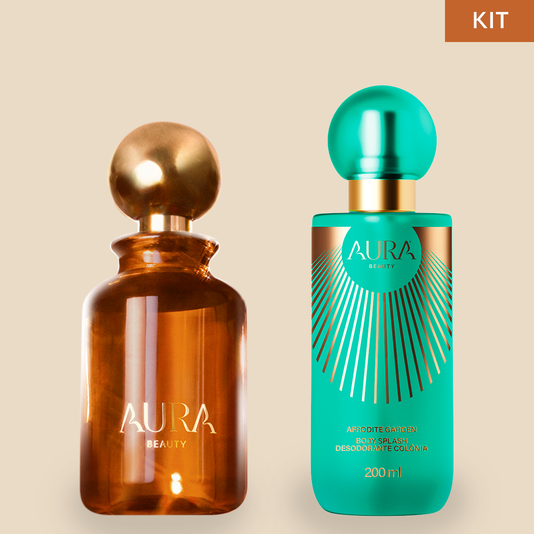 Perfume AURA Beauty 100ml - EDT + Body Splash Afrodite 100ml