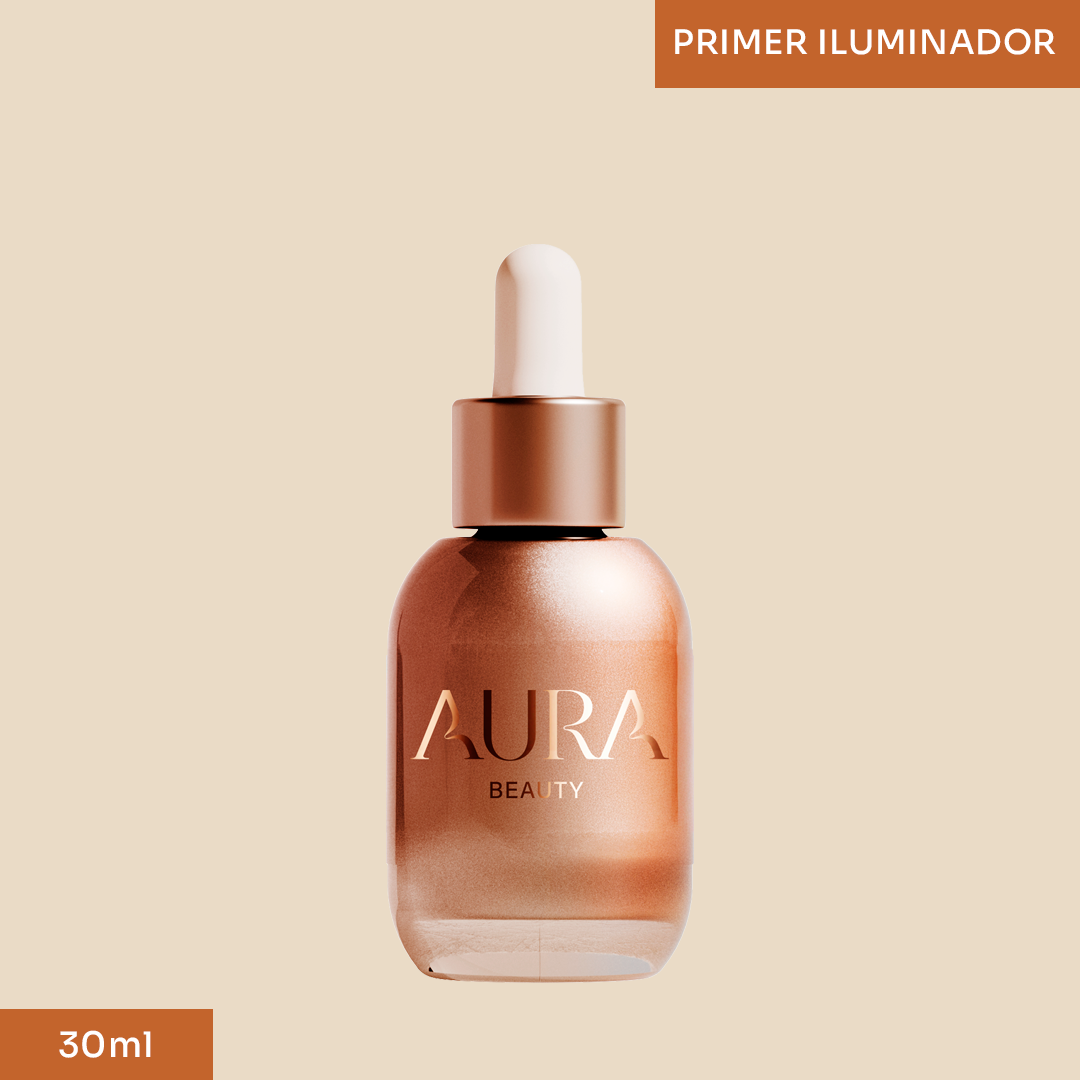 Gotas Iluminadas Primer Acetinado Aurora Shine