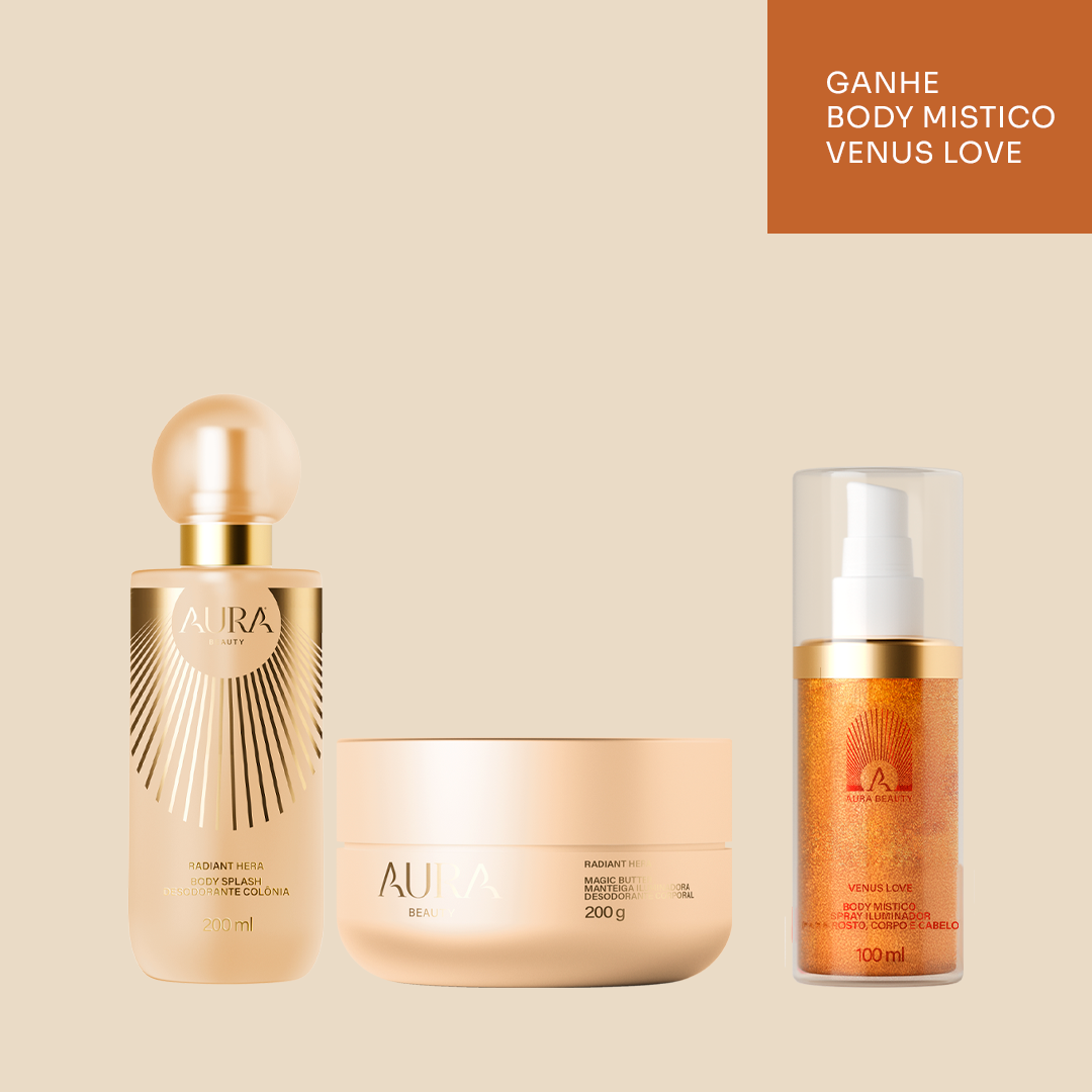 Kit Radiant Hera e Ganhe Body Mistíco Venus Love