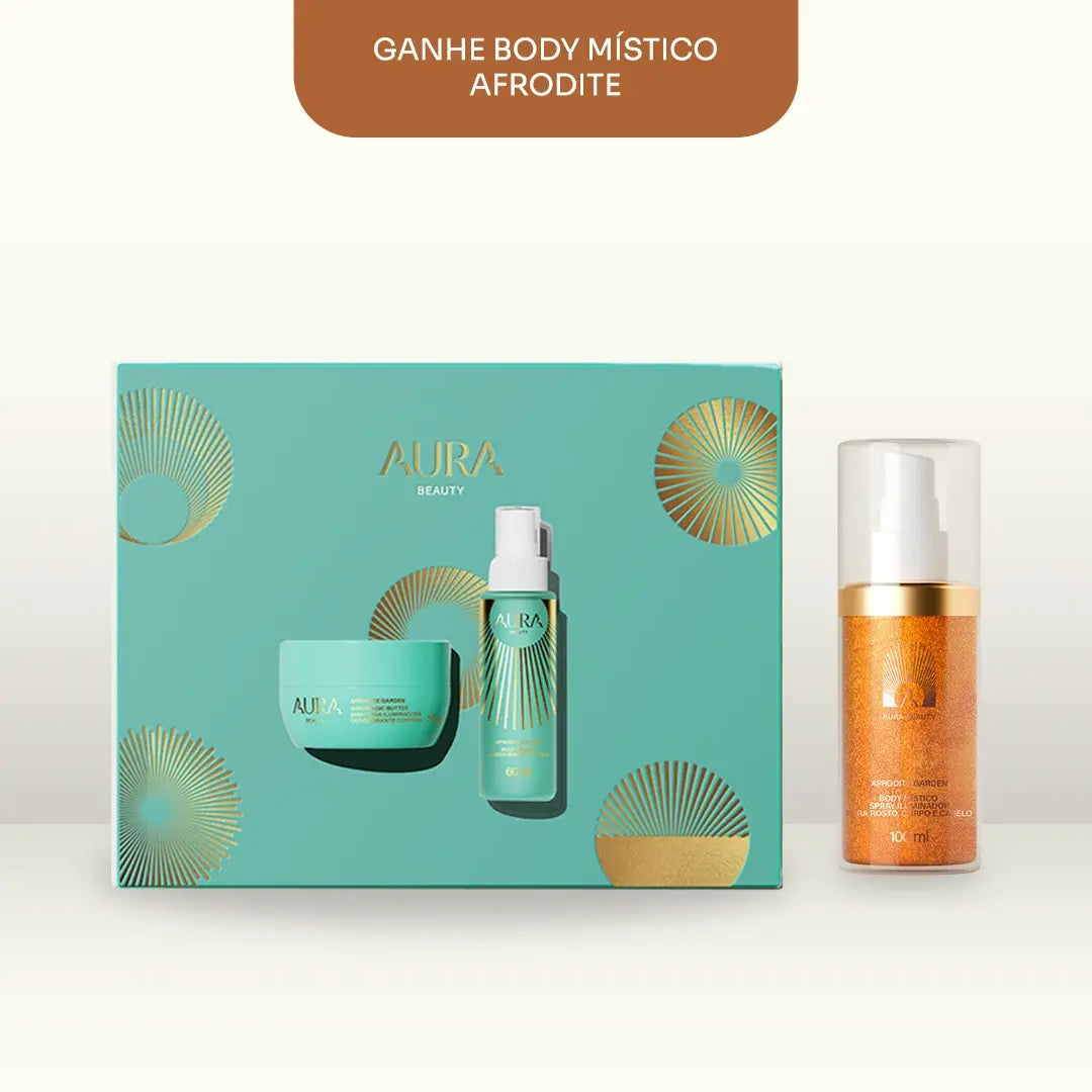 Dupla Mini Afrodite Garden - Ganhe Body Místico Afrodite Garden