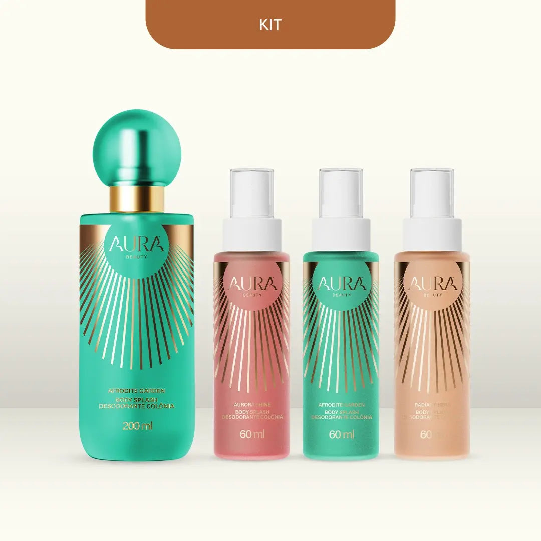 Body Splash 200ml + Kit Trilogia das Deusas 60ml