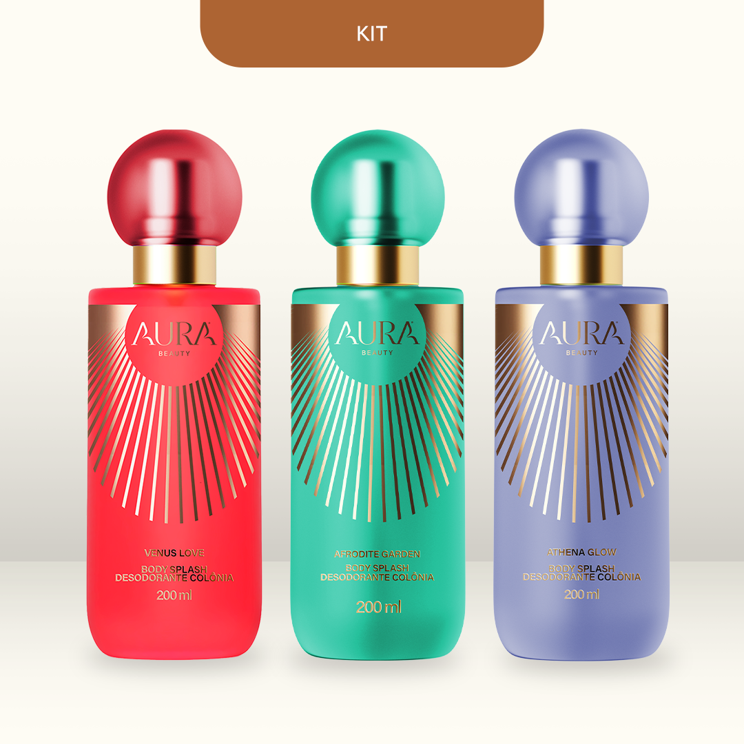 Kit Trio Body Splashes Divino