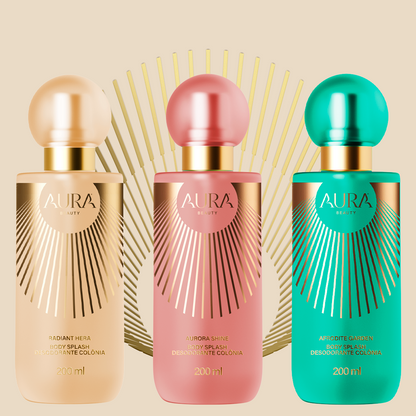 Kit Trio de Body Splashes