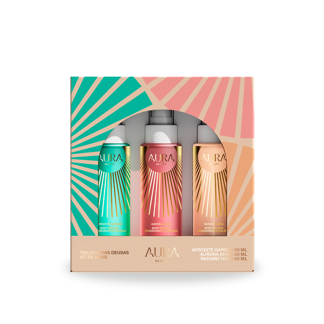 Kit Mini Trilogia das Deusas 3x60ml