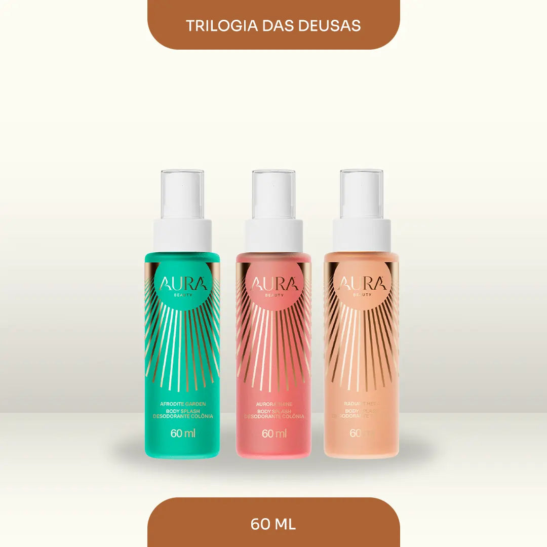 Kit Mini Trilogia das Deusas 3x60ml