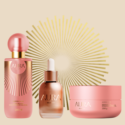 Kit Aurora: Body Splash + Maggic Butter + Primer