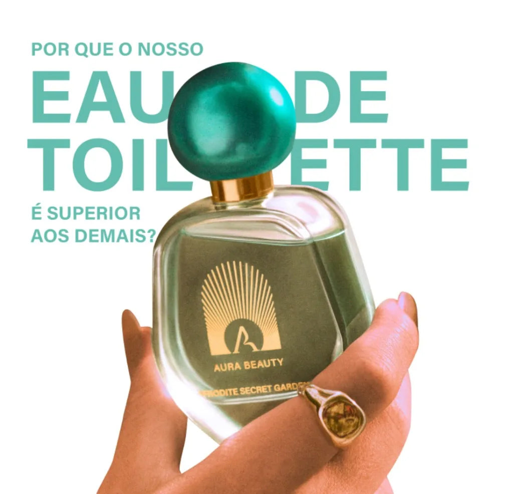 Por que o nosso Eau de Toilette é superior